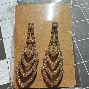 Elegant Silver Drop Earrings